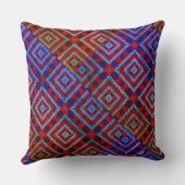 赤いクッションカバー クッション (裏面)