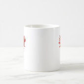 赤いクモの子 コーヒーマグカップ (中央)