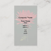 赤いクモの子 名刺 (正面)