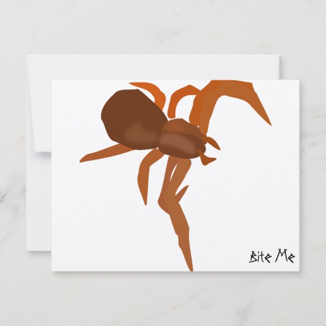 赤いクモをかむ (正面)