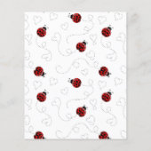 赤いクモグモムシ好きブラックハート チラシ (裏面)