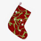 赤いクリスマスのミスタトウ スモールクリスマスストッキング (正面 (吊り時))