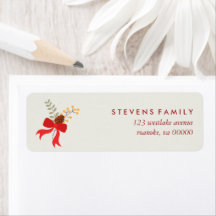 赤いクリスマスの弓