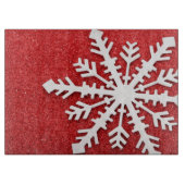 赤いクリスマスの輝き カッティングボード (正面)