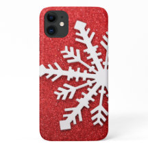 赤いクリスマスの輝き