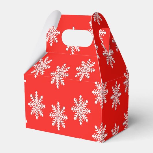 赤いクリスマスの雪 フェイバーボックス (正面サイド)