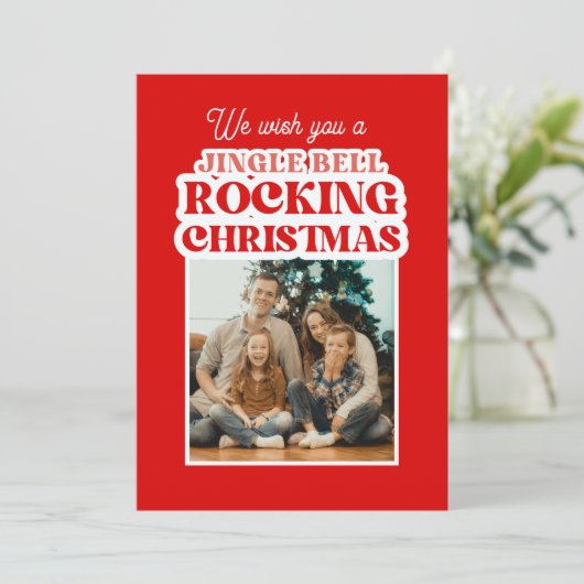 赤いクリスマスを揺れるジャングル鐘 シーズンカード (スタンド正面)