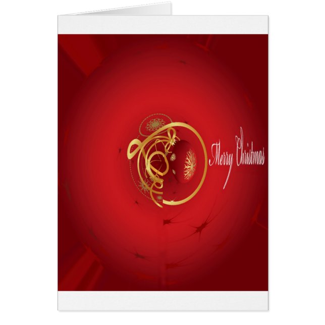 赤いクリスマスジンルベルは良い賛美日を持っている (正面)