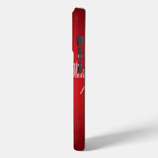 赤いクリスマスジンルベルは良い賛美日を持っている Case-Mate iPhoneケース (裏面 / 左)