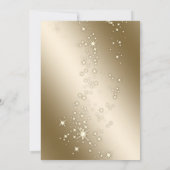 赤いクリスマスツリーのボールを使った企業のクリスマスパーティー 招待状 (裏面)