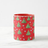 赤いクリスマスツリーマグ マグカップ (中央)