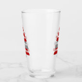 赤いクリスマスツリー タンブラーグラス (左)