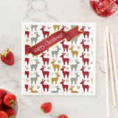 赤いクリスマストナカイのパターン#12 ID1009 (インサイチュ)