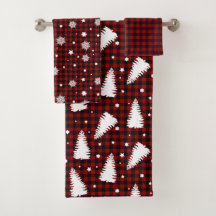 赤いクリスマスパターン