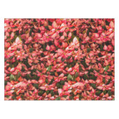 赤いクリスマスフラワーポインセチア テーブルクロス (正面(横))