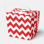 赤いクリスマスボックス フェイバーボックス (裏面サイド)