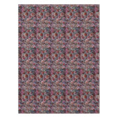 赤いクリスマスボール テーブルクロス (正面)