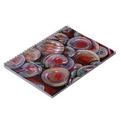 赤いクリスマスボール ノートブック (左側)