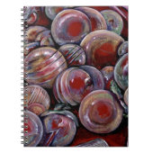 赤いクリスマスボール ノートブック (正面)