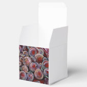 赤いクリスマスボール フェイバーボックス (オープン)