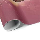 赤いクリスマスボール ボケの会社 ラッピングペーパー (ロールコーナー)