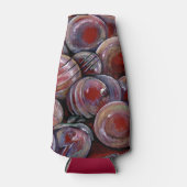 赤いクリスマスボール ボトルクーラー (正面)