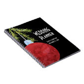 赤いクリスマス飾り、ウェディングプランナー ノートブック (右側)