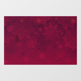 赤いクリスマス ウィンドウサイン