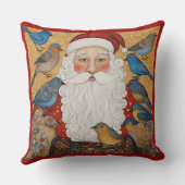 赤いクリスマス クッション (裏面)