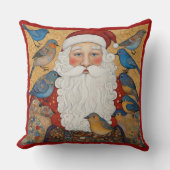 赤いクリスマス クッション (正面)