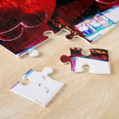 赤いクリスマス ジグソーパズル (側面)