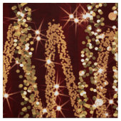 赤いクリスマス・パーティの写真ブースの背景幕の木 ファブリック (見本)