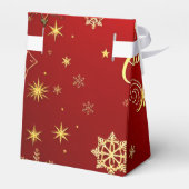 赤いクリスマス フェイバーボックス (裏面サイド)
