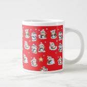 赤いクリスマス ペンギン マグカップ (右)