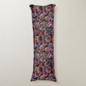 赤いクリスマス·ボール ボディピロー (正面縦)