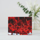 赤いクリスマス ポストカード (スタンド正面)