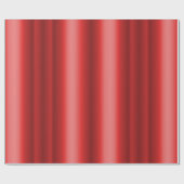 赤いクリスマス ラッピングペーパー (フラット)