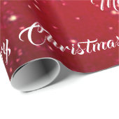 赤いクリスマス ラッピングペーパー (ロールコーナー)