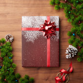 赤いクリスマス ラッピングペーパー