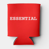 赤いクーラーボックス 缶クーラー (正面)