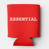 赤いクーラーボックス 缶クーラー (裏面)