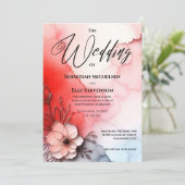 赤いグラデーション・ロマンス 招待状 (スタンド正面)