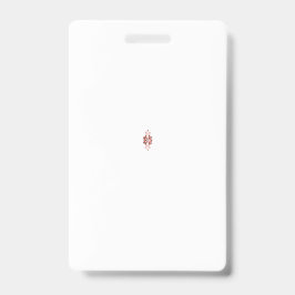 赤いグラフィック鮮やかは、クリエイティブフローラdを備えている バッジ