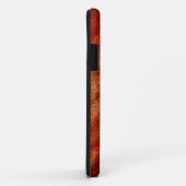 赤いグランジの背景 Case-Mate iPhoneケース (裏面/右)