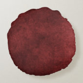 赤いグランジ ラウンドクッション (裏面)