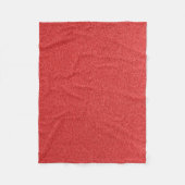 赤いグリッター、輝き、グリッターの背景 フリースブランケット (正面)