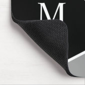 赤いグレーの黒い色のブロック マウスパッド (コーナー)