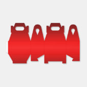 赤いグロー フェイバーボックス (折り畳みなし)