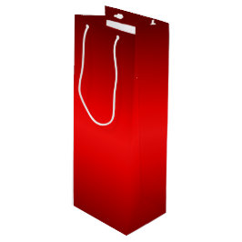 赤いグロー ワインギフトバッグ