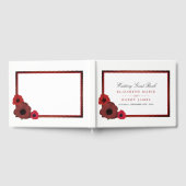 赤いケシとバ結婚ラップ ゲストブック (全面)